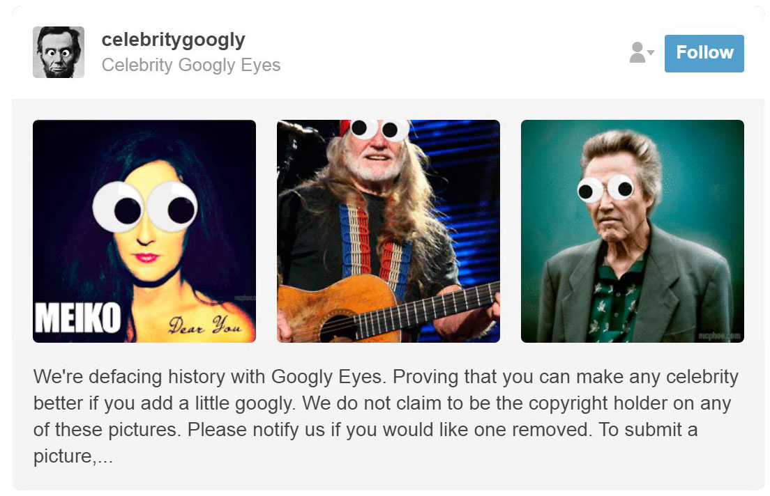 Celebrity Googly